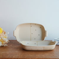 Chiho Yoshida 穗屋工房 - Ceramic Tray with Handle CY08