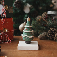 Coco Stone Christmas Tree Figure Decoration CS02
