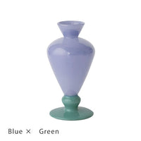 Amabro Ware Two Tone Glass Mini Vase
