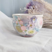 Seto Ware Flower Small Bowl