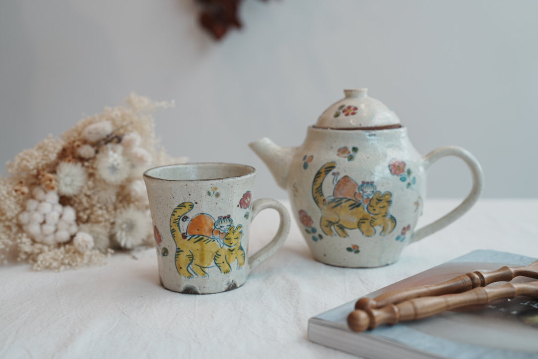 TATA Pottery Studio 田中大輝 & 田边桂- Slip Mug TP02 #1