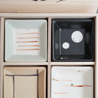 Japanese Traditional Style Saucer Set - Set of 8