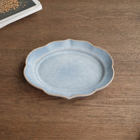 Norio Nakabayashi 中林範夫 Small Oval Plate - Blue NN07