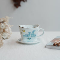 TATA Pottery Studio 田中大輝 & 田边桂- Porcelain Coffee Filter TP19 #2