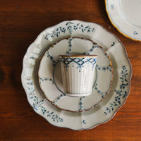 Kazuaki Shimura 志村和晃- Sometsuke Shippo Pattern Cup KAS04