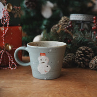 Haruko Harada 原田晴子 Christmas Straight Mug - HH37