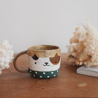 Fumiko Tsuchihashi 土橋文子 - Animal Mug FT02 #12