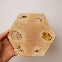 Fukuda Yuko 福田友子 Hexagonal Plate FU06