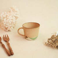 Makiko Sato 佐藤牧子- Brown Mixed Pattern Mug MS10