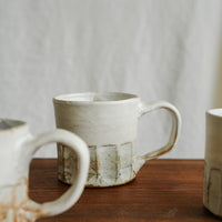 Tatsuo Horimizu 堀水達雄 White Mug TH01