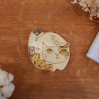 Shoko Hirano 平野照子 Mini Cat Plate SR16