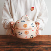 Kumiko Ishikawa 石川久美子 Flower Clay Pot KI18