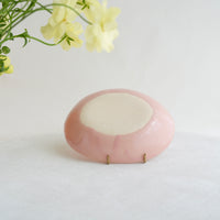 Fumiko Kondo 近藤布美子 - Pink Rabbit Oval Deep Plate FK34