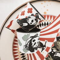 Shirogarasu Studio Flower Panda Free Cup BY20