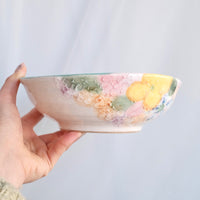 Seto Ware Flower Deep Plate