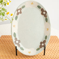 Makiko Okizawa 冲澤真纪子- Medium Oval Plate MA12