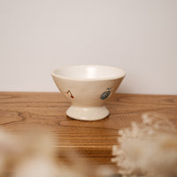 Fukuda Yuko 福田友子 Small Pedestal Bowl FU13
