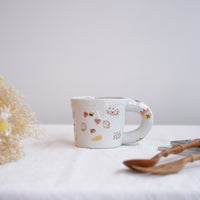 Hamasaka Naoko 浜坂尚子 Hand Painted Gold Deco Mug - HN08 #3
