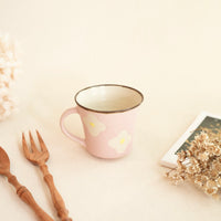 Makiko Sato 佐藤牧子- Pink Flower Mug MS17