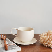 Yuko Hiramatsu 平松祐子 Round Mug with Saucer Set YH03