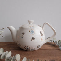 Tobe-ware Golden Ume Tea Cup & Teapot Collection