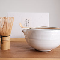 Hasami Ware Kataguchi Matcha Bowl Set