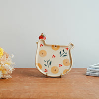 Kumiko Ishikawa 石川久美子 Bird Plate KI02