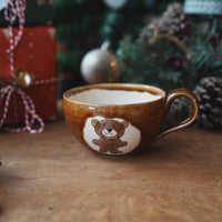 Fumiko Kondo 近藤布美子 - Brown Bear Soup Mug FK23