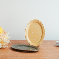 Ken Aoki 青木挙 Small Oval Plate KE04