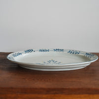 Maya Inamura 稲村真耶 Large Flower Oval Plate MI23