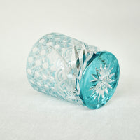 Harisho Yamada Glass - 漣-sazanami Whiskey Crystal Glass - Light Blue