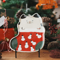 Coco Stone Christmas Plate CS03 #1