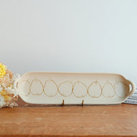 Chiho Yoshida 穗屋工房 Long Oval Plate - CY36