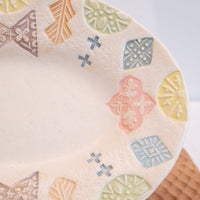 Hacorie 石丸和美 Oval Plate - Stamp HC13
