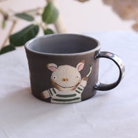 Akemi Nakamura 中村明美 Animal Mug AN03