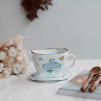 TATA Pottery Studio 田中大輝 & 田边桂- Porcelain Coffee Filter TP19 #1