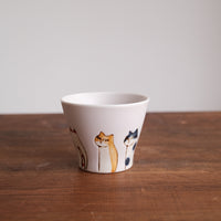 Hasami Ware Matte Cat Mug