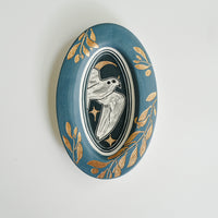 Shirogarasu Studio Pigeon Plate BY25