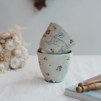TATA Pottery Studio 田中大輝 & 田边桂- Slip Cup TP03 #1