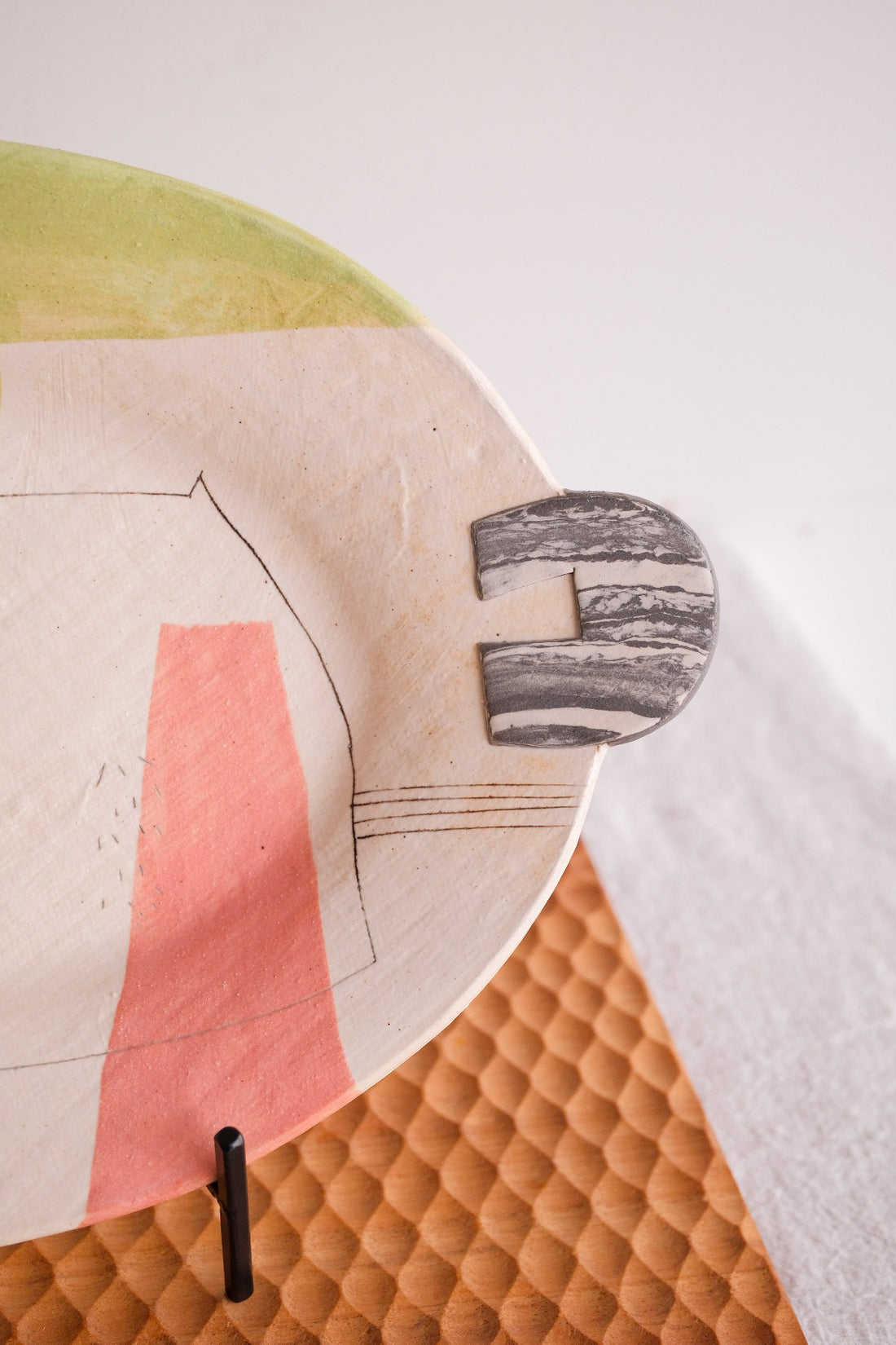Hacorie 石丸和美 Oval Plate - Irregular Shape HC08