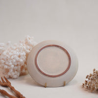 Kei Mitsumochi ミツ持啓 Flower Rim Small Plate KM83