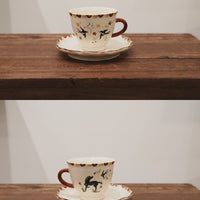 Misao Yajima 矢島操 Mug with Saucer Set MY04