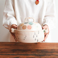 Kumiko Ishikawa 石川久美子 Colorful Clay Pot KI23