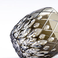 Kagami Crystal - Sake Glass, Edo Kiriko By Hideaki Shinozaki, Master of traditional crafts