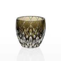 Kagami Crystal - Sake Glass, Edo Kiriko By Hideaki Shinozaki, Master of traditional crafts