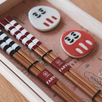 Japanese Chopsitck Gift Set - Daruma