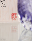 Kagami Crystal -Whiskey Glass, Edo Kiriko "Fuga"