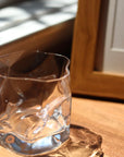 Crumple Oldfashion Crinkle Glass Tumbler