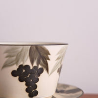 SiShuang Green Grape Coffee Cup & Saucer Collection