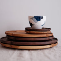 Kazunori Takatsuka 高塚和則 Walnut Wood Coaster KU02